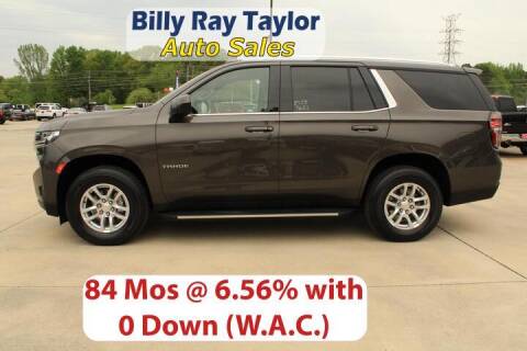 2021 Chevrolet Tahoe for sale at Billy Ray Taylor Auto Sales in Cullman AL