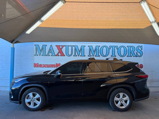 2021 Toyota Highlander for sale at Maxum Motors Limited in Chandler, AZ