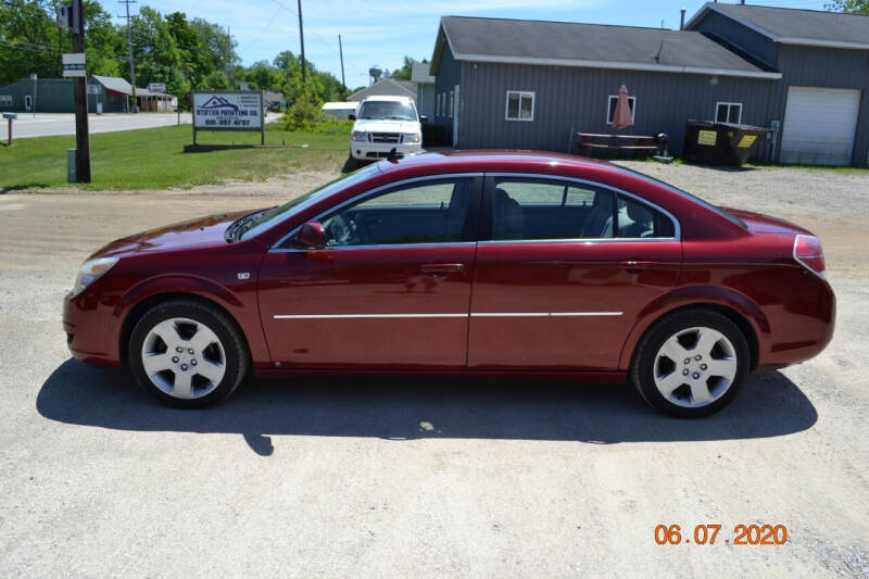 2008 Saturn Aura for sale at Zimmer Auto Sales in Lexington MI