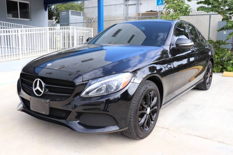 2015 Mercedes-Benz C-Class for sale at PERFORMANCE AUTO WHOLESALERS in Miami FL