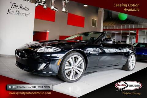 2012 Jaguar XK for sale at Quality Auto Center of Springfield in Springfield NJ