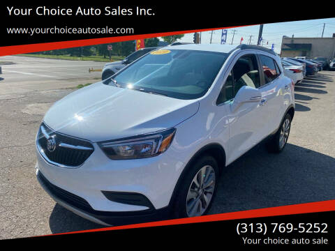 2019 Buick Encore for sale at Your Choice Auto Sales Inc. in Dearborn MI