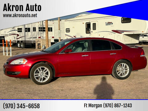 2013 Chevrolet Impala for sale at Akron Auto - Fort Morgan in Fort Morgan CO