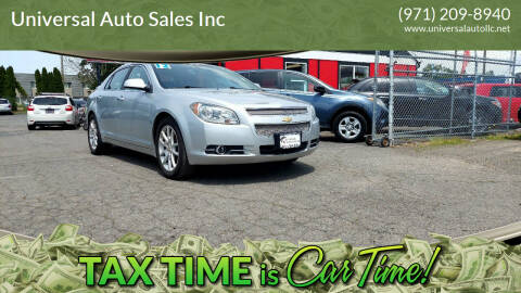 2012 Chevrolet Malibu for sale at Universal Auto Sales Inc in Salem OR