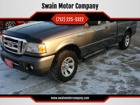 2011 Ford Ranger for sale at Swain Motor Company in Cherokee IA