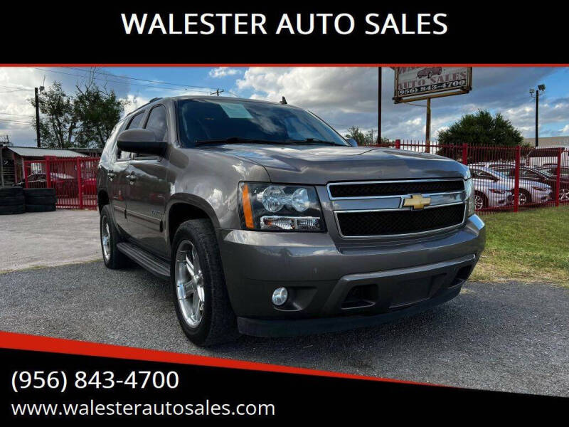 2012 Chevrolet Tahoe for sale at WALESTER AUTO SALES in Hidalgo TX