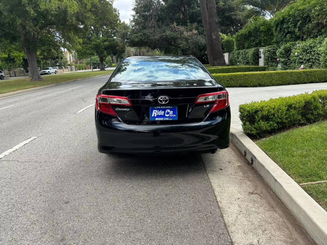 2014 Toyota Camry for sale at Ride On LLC in Van Nuys, CA