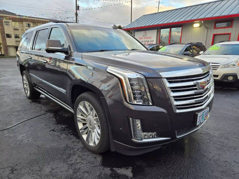 2017 Cadillac Escalade ESV Platinum