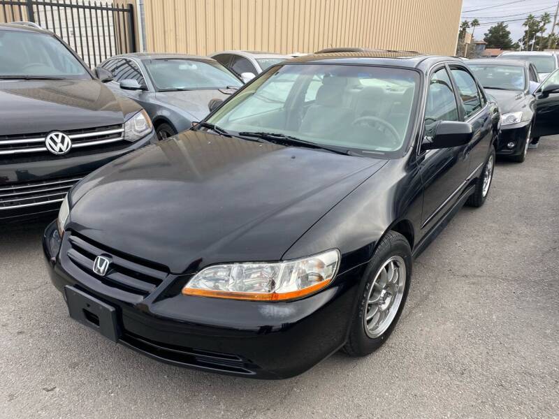 2002 Honda Accord for sale at CONTRACT AUTOMOTIVE in Las Vegas NV