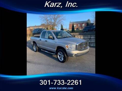 2008 Dodge Ram 1500 for sale at Karz INC in Funkstown MD