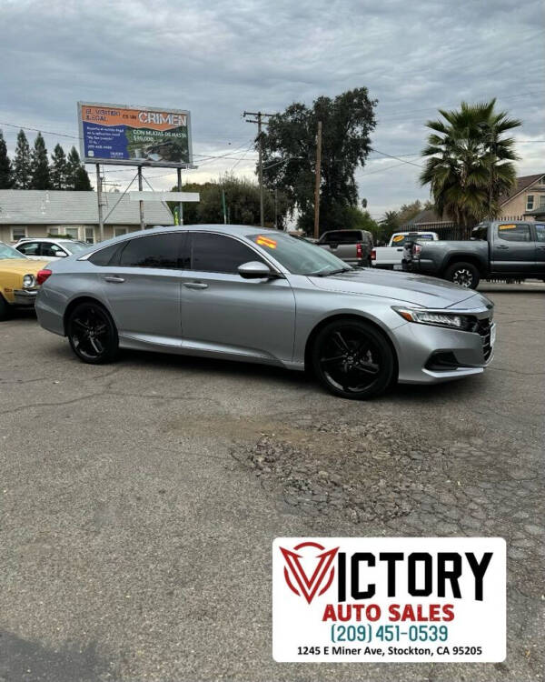 2021 Honda Accord for sale at Victory Auto Sales in Stockton CA