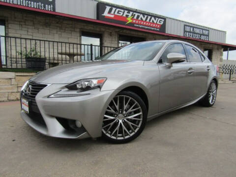 2014 Lexus IS 250 for sale at Lightning Motorsports in Grand Prairie TX