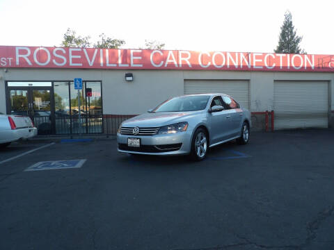 2012 Volkswagen Passat for sale at ROSEVILLE CAR CONNECTION in Roseville CA