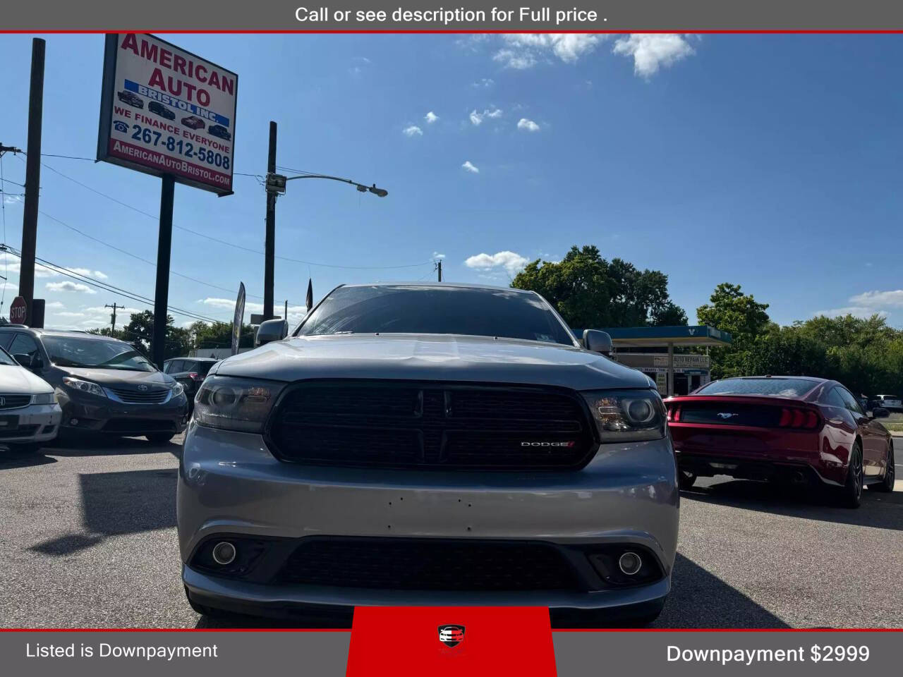 2017 Dodge Durango for sale at American Auto Bristol Inc in Bristol, PA