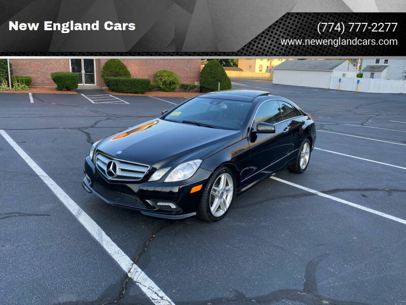 2011 Mercedes-Benz E-Class for sale at New England Cars in Attleboro MA