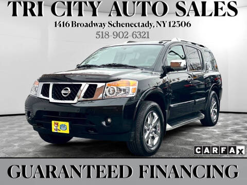 2014 Nissan Armada for sale at Tri City Auto Sales in Schenectady NY