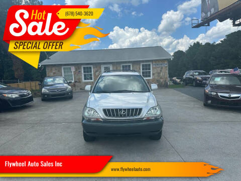 2002 Lexus RX 300 for sale at Flywheel Auto Sales Inc in Woodstock GA