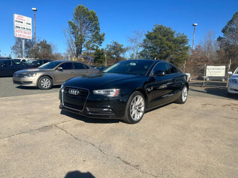 2014 Audi A5 for sale at ALFA MOTORS LLC in Charlotte NC
