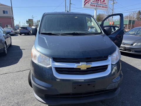 2015 Chevrolet City Express for sale at M & J Auto Sales in Attleboro MA