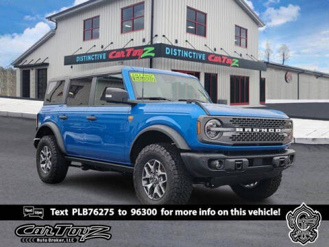 2023 Ford Bronco for sale at Distinctive Car Toyz in Egg Harbor Township NJ