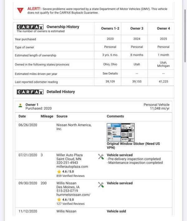 2020 Nissan NV 3500 HD SL