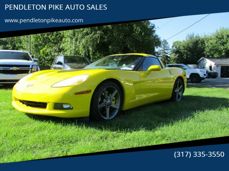 2006 Chevrolet Corvette for sale at PENDLETON PIKE AUTO SALES in Ingalls IN