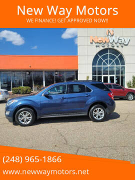 2017 Chevrolet Equinox for sale at New Way Motors in Ferndale MI