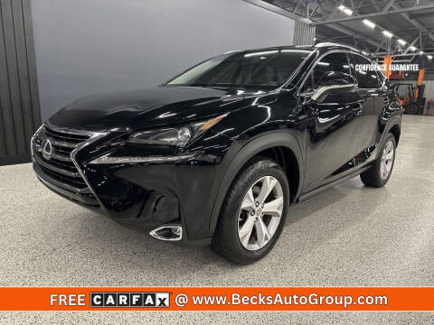 2017 Lexus NX 200t for sale at Becks Auto Group in Mason OH