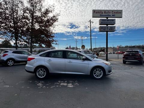 2016 Ford Focus for sale at FAMILY AUTO CENTER in Greenville NC