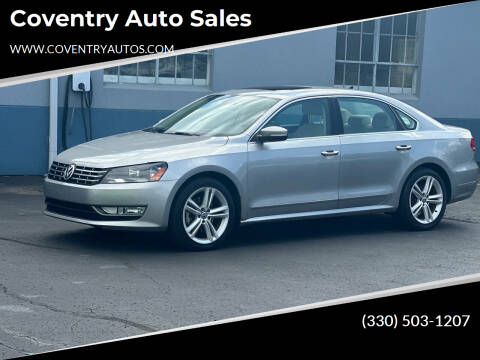 2013 Volkswagen Passat for sale at Coventry Auto Sales in New Springfield OH