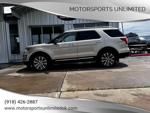 2017 Ford Explorer Platinum