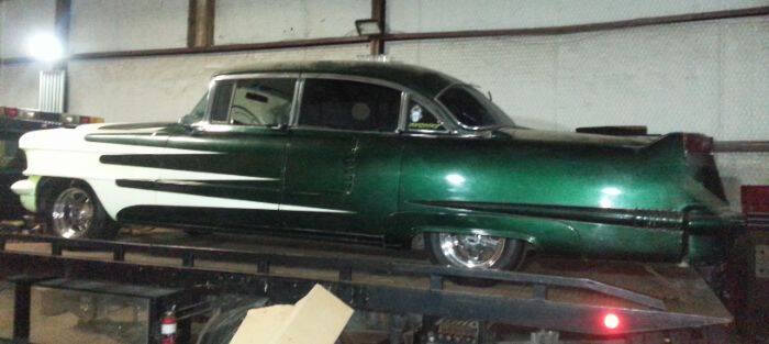 1956 Cadillac DeVille for sale at Classic Car Deals in Cadillac MI