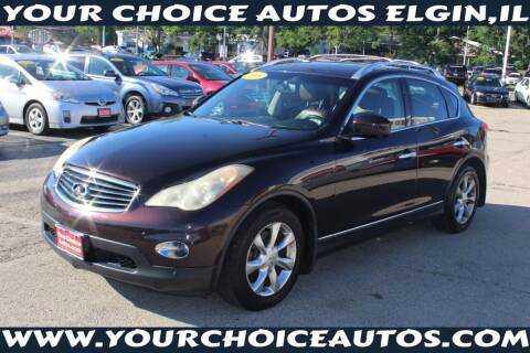 2008 Infiniti EX35 for sale at Your Choice Autos - Elgin in Elgin IL
