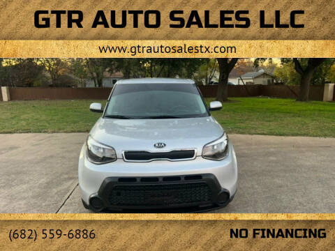 2016 Kia Soul for sale at GTR Auto Sales LLC in Haltom City TX