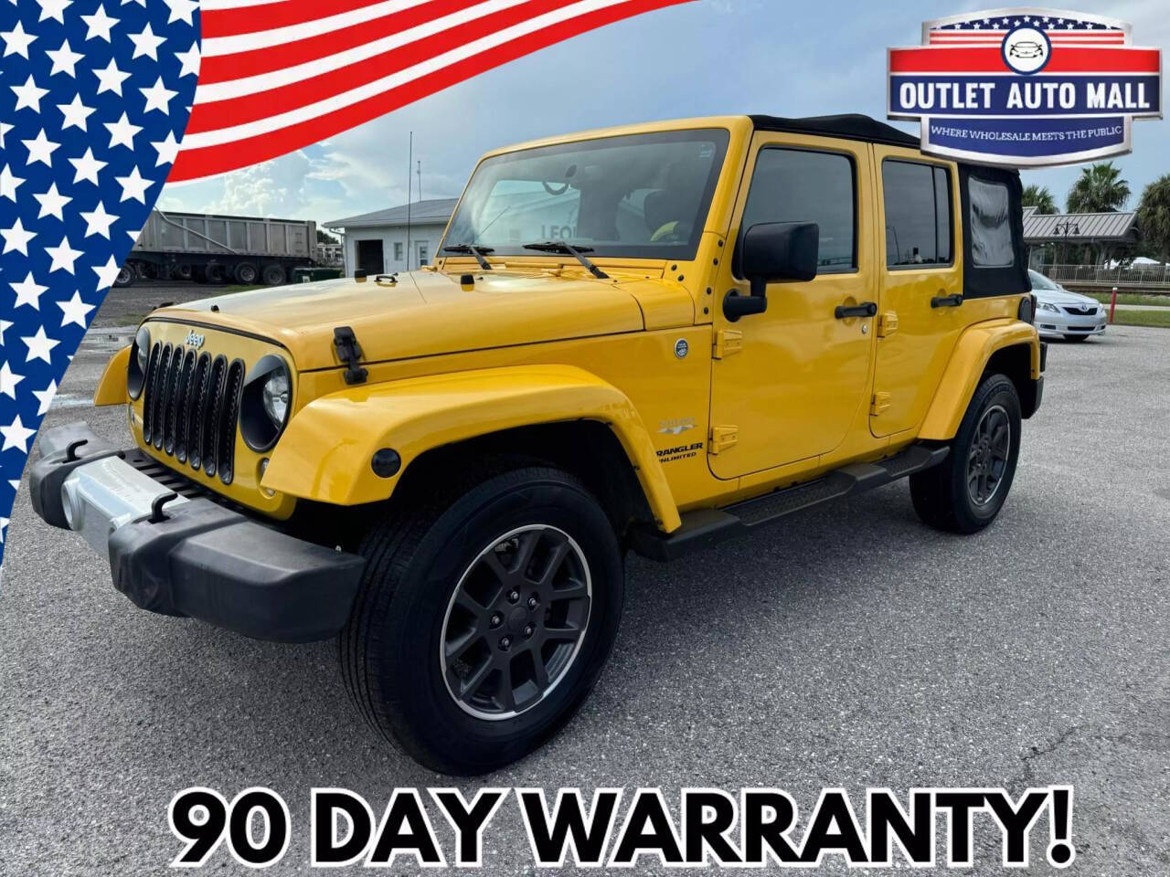 2015 Jeep Wrangler Unlimited for sale at Outlet Auto Mall in Okeechobee, FL