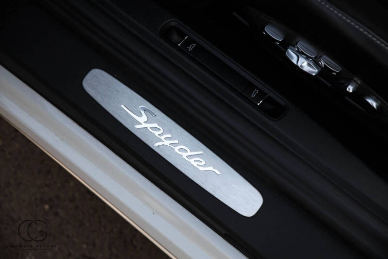 2022 Porsche 718 Boxster Spyder