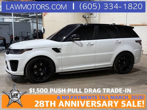 2019 Land Rover Range Rover Sport SVR