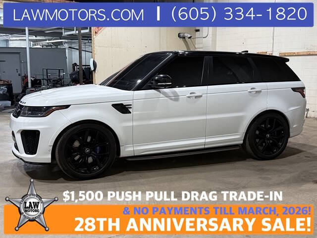 2019 Land Rover Range Rover Sport SVR