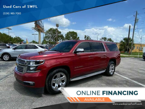 2015 Chevrolet Suburban for sale at Used Cars of SWFL in Fort Myers FL
