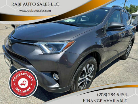 2018 Toyota RAV4 for sale at RABI AUTO SALES LLC in Garden City ID