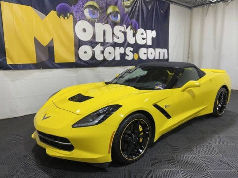 2018 Chevrolet Corvette for sale at Monster Motors in Michigan Center MI