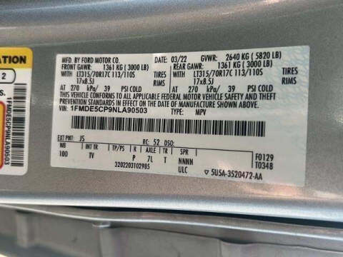 2022 Ford Bronco Base Advanced