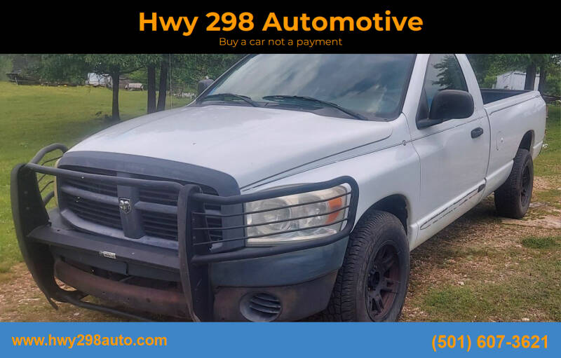 2008 Dodge Ram 1500 for sale at Hwy 298 Automotive in Benton AR