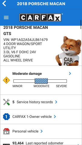2018 Porsche Macan GTS