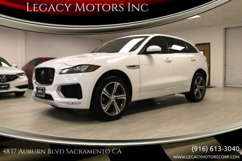 2019 Jaguar F-PACE for sale at Legacy Motors Inc in Sacramento CA