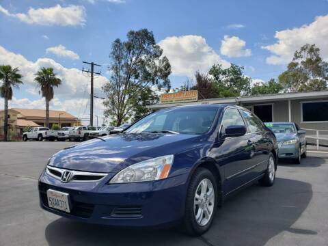 2007 Honda Accord for sale at First Shift Auto in Ontario CA