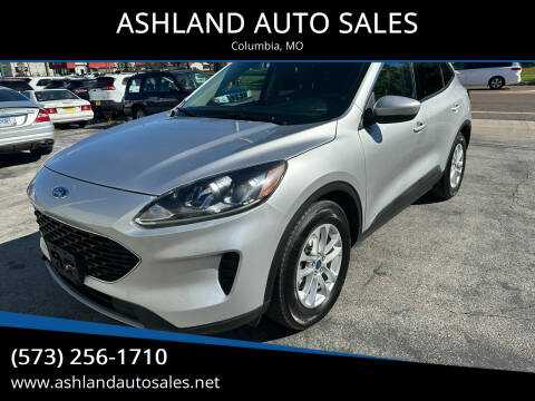 2020 Ford Escape for sale at ASHLAND AUTO SALES in Columbia MO