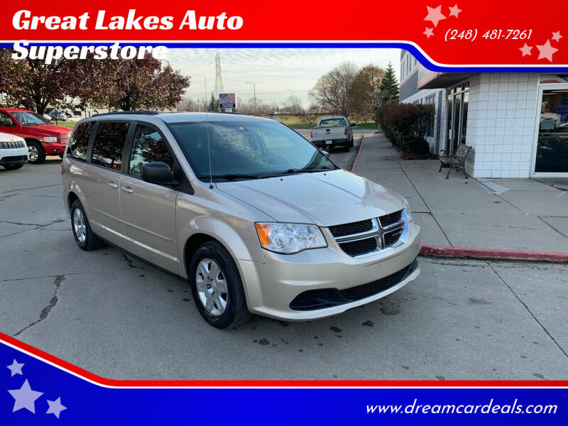 2013 Dodge Grand Caravan for sale at Great Lakes Auto Superstore in Waterford Township MI