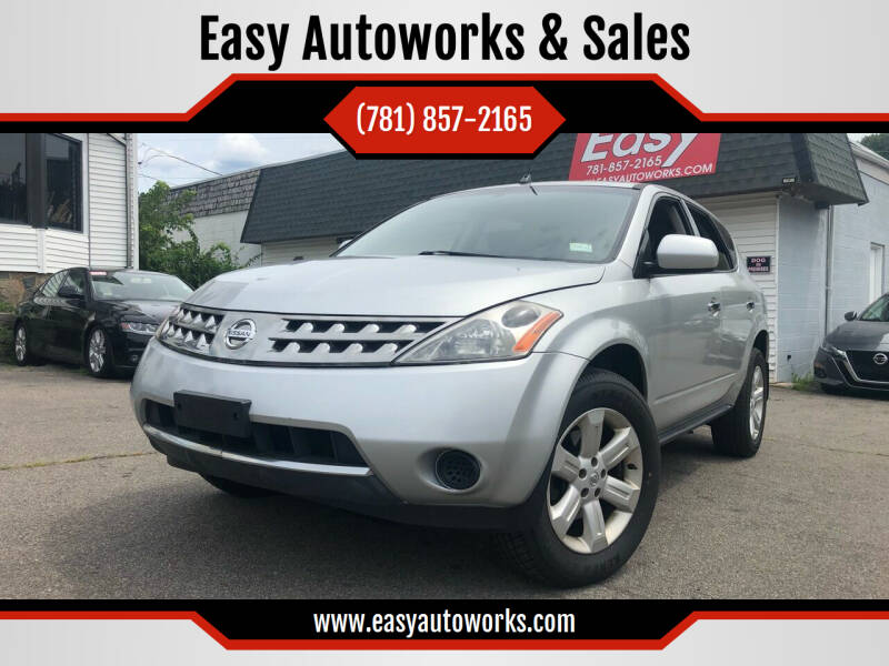 2006 Nissan Murano for sale at Easy Autoworks & Sales in Whitman MA