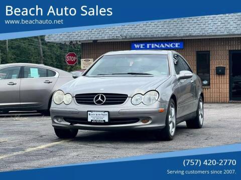 2005 Mercedes-Benz CLK for sale at Beach Auto Sales in Virginia Beach VA